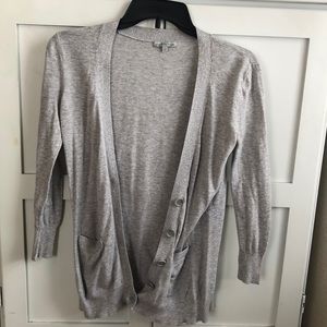 Charlotte Russe silver cardigan